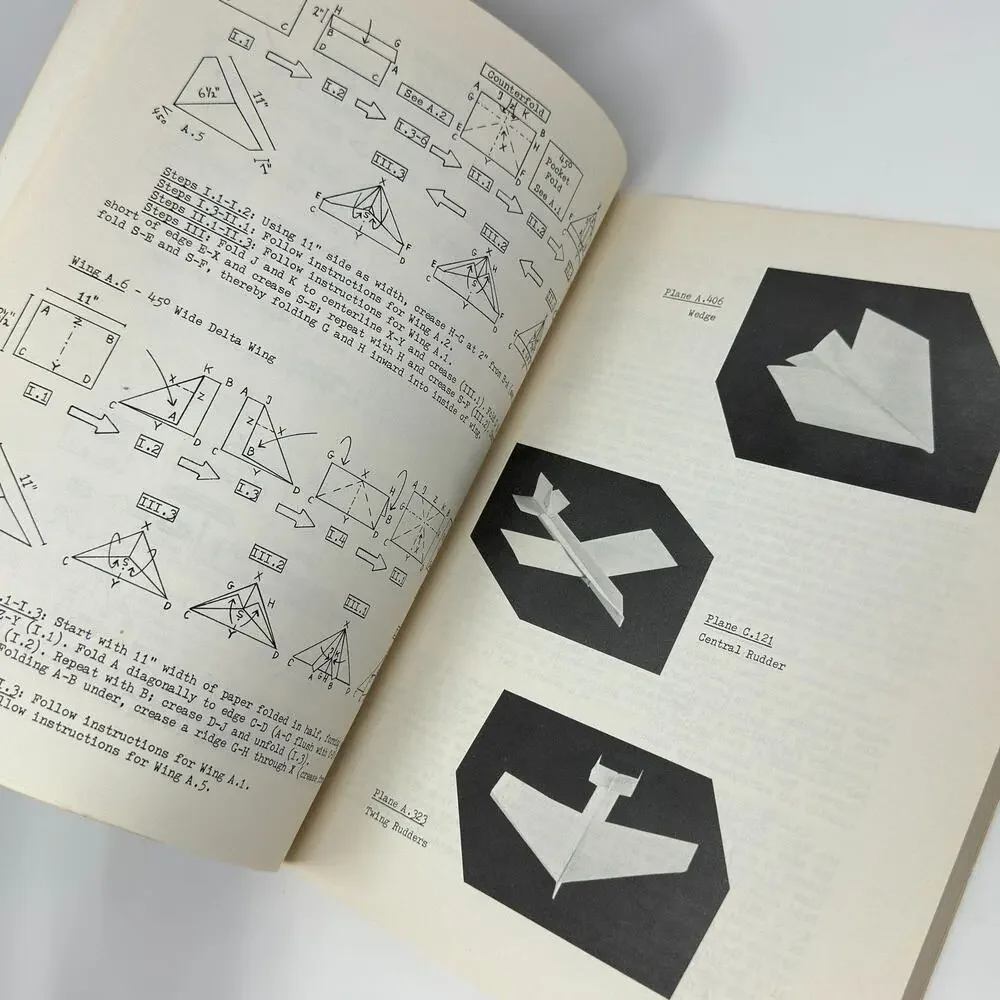 Lot of 2 Paper Airplane Books 30 Planes for Paper Pilot + Lingore Folding Manual